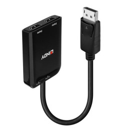 Lindy Hub MST DisplayPort vers 2 Ports HDMI — vue 1