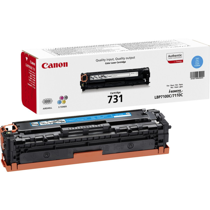Canon 731 Cartouche de toner 1 pièce(s) Original Cyan — vue 1