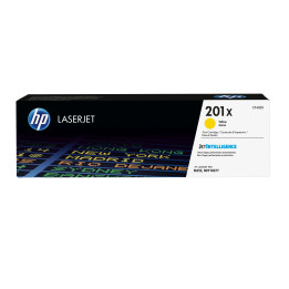 HP 201X toner LaserJet Jaune grande capacité authentique — vue 1