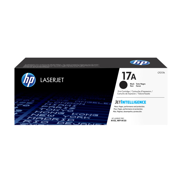 HP 17A Toner LaserJet noir authentique — vue 1