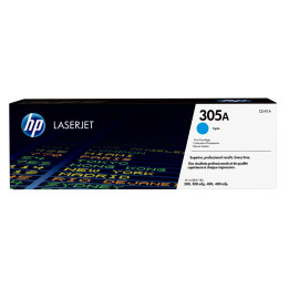 HP 305A toner LaserJet cyan authentique — vue 1