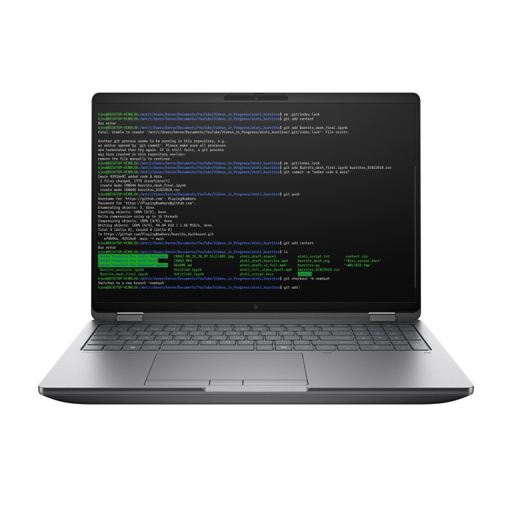 HP ZBook Fury G1i Mobile Workstation Intel Core Ultra 9 285HX Station de travail mobile 40,6 cm (16") WUXGA 32 — vue 1