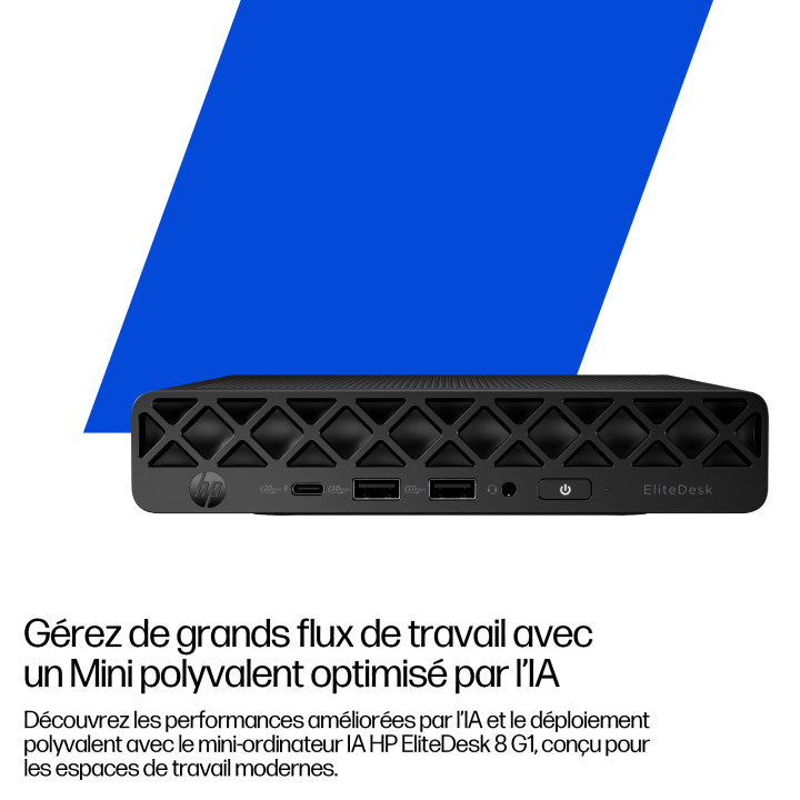 HP EliteDesk 8 Mini G1i AI Wolf Pro Security Edition Intel Core Ultra 7 265T 32 Go DDR5-SDRAM 1 To SSD Windows — vue 4