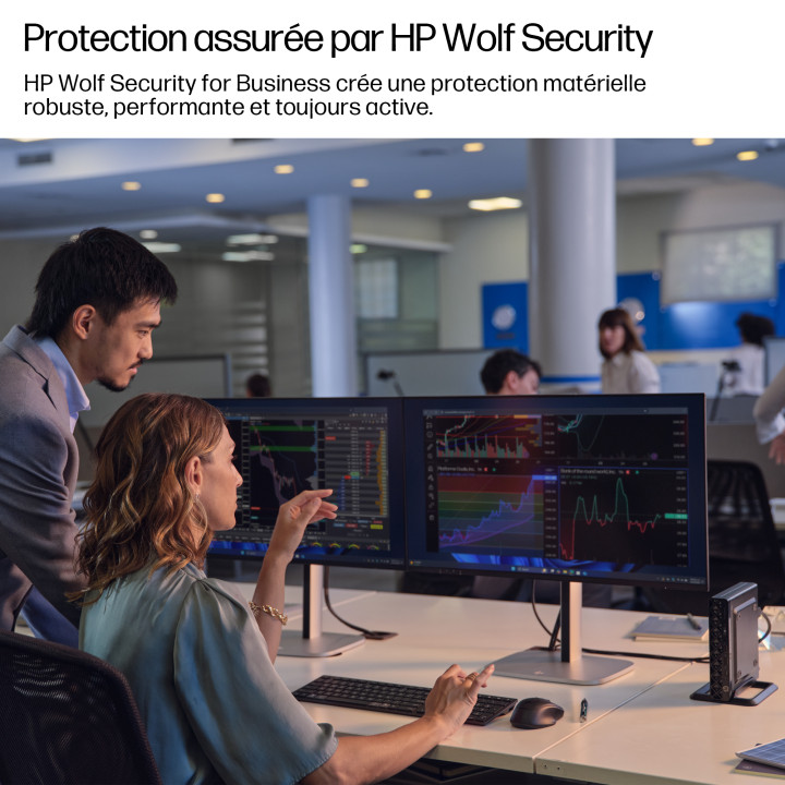 HP EliteDesk 8 Mini G1i AI Wolf Pro Security Edition Intel Core Ultra 9 32 Go DDR5-SDRAM 1 To SSD Windows 11 P — vue 5