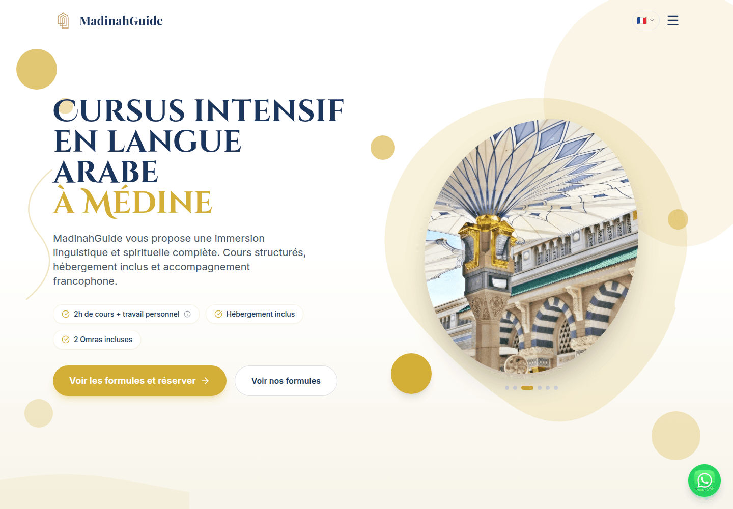 Aperçu du projet MadinahGuide