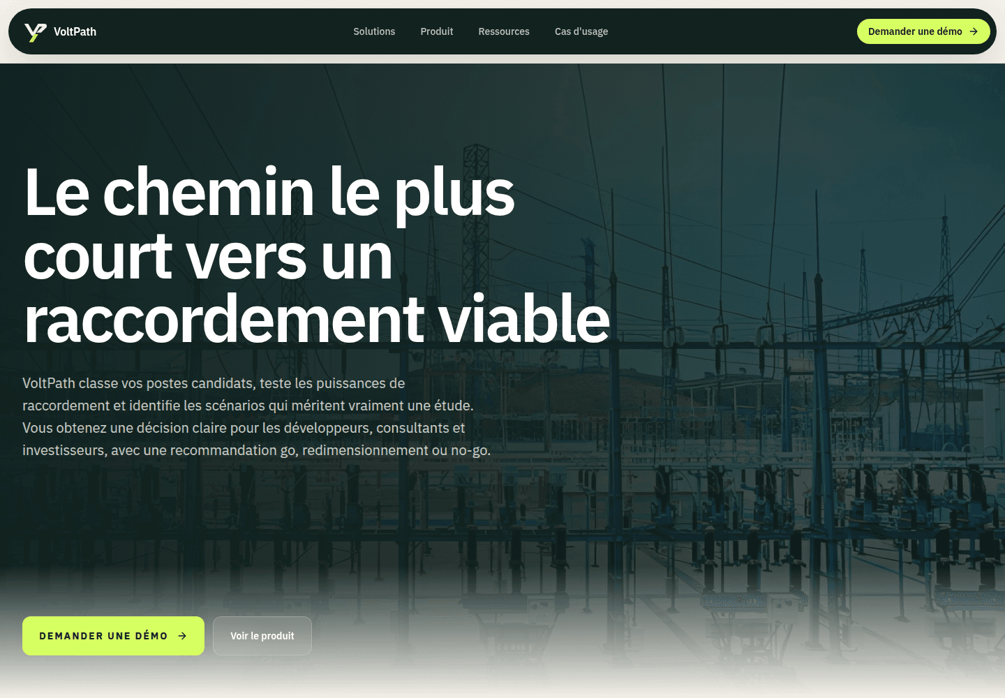 Aperçu du projet VoltPath