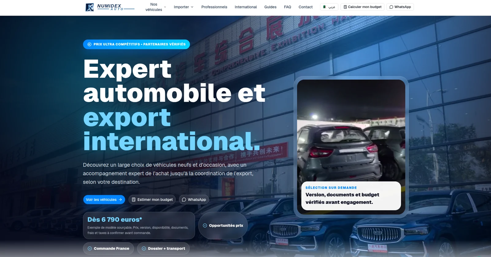 Aperçu de Numidex Auto